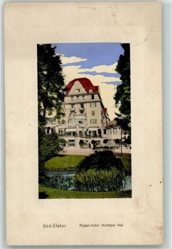 Bad Elster Palast-Hotel Wettinger Hof Teich