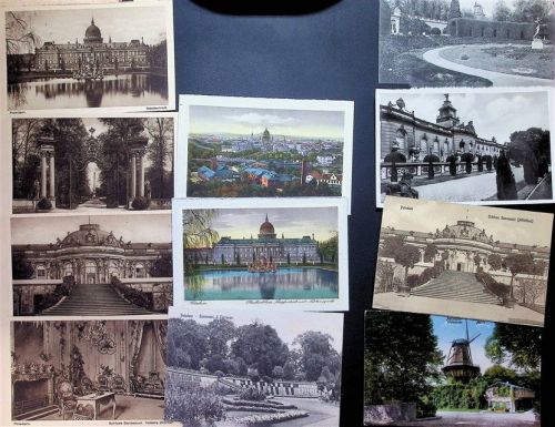 14467 O1510 Potsdam Lot mit 21 AK oft Schloss Sansouci
