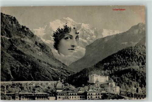 Interlaken 1908 Jungfrau Photoglob 6930