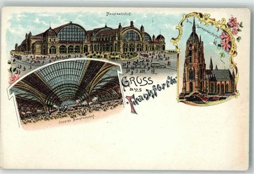 Frankfurt Hauptbahnhof Innenansicht Dom