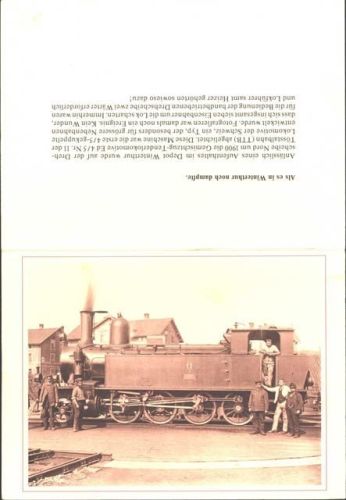 Winterthur Tenderlokomotive Ed 4/5 Nr. 11 der Tösseltalbahn, KEINE AK, 20x14,5cm