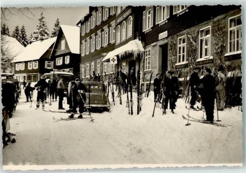 Ruhestein Kurhaus Ruhestein Winter Schnee Ski Sport Foto AK