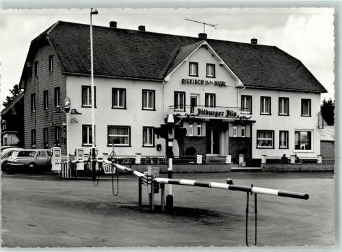 Hellenthal Hotel Schröder Losheimergraben Diekirch Bitburger Pils Bier Auto Tankstelle Schranke Deutsch Belgische Grenze