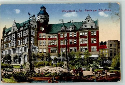 Königsberg Am Schlossteich Feldpost WK I
