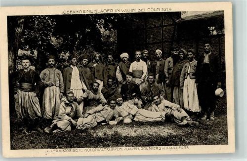 Wahn 1915 WK I Französ. Kolonialtruppen: zuaven, Goumiers u. Tirailleurs