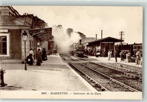 Barentin Interieur de la Gare Dampflokomotive