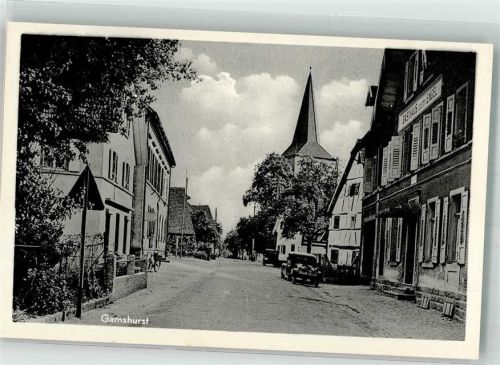 77855 W7590 Gamshurst - Gasthaus Zum Engel