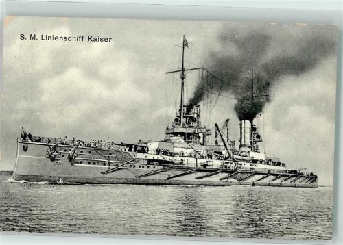 1914 S.M.Linienschiff Kaiser