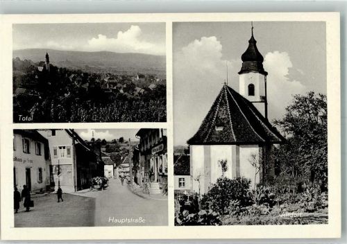 Altdorf Hauptstraße Gasthaus Dorfkirche