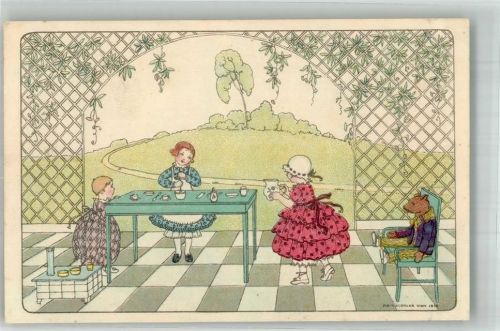 Verlag B.K.W.I Brüder Kohn Serie 298-2 Teddybär