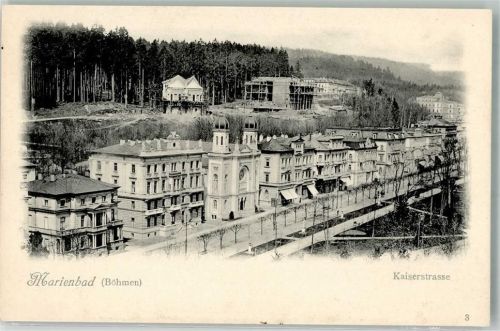 Marianske Lazne 1905 Kaiserstraße