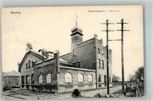 25836 W2256 Garding 1906 - Elektrizitätswerk Marienstift