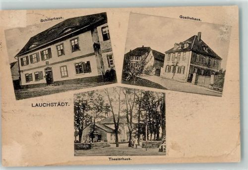 Bad Lauchstädt Schillerhaus Theaterhaus Goethehaus