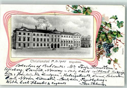 Kristianstad 1901 Hohe Wache