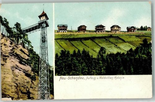 Bad Schandau Aufzug Waldvillen-Kolonie Neu-Schandau