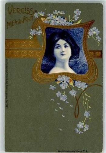 Jugendstil Serie Nr.V Verlag Brüning Nr.11327