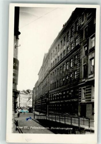 Wien Polizeikaserne Marokkanergasse