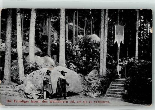 Wunsiedel 1912 Die Losburg Bergfestspiel