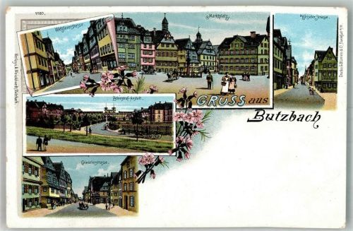 Butzbach Wetzlarer Straße Marktplatz Weiseler Strasse Griedelerstrasse