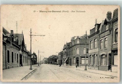 Marcq-en-Baroeul 1914 Rue Nationale