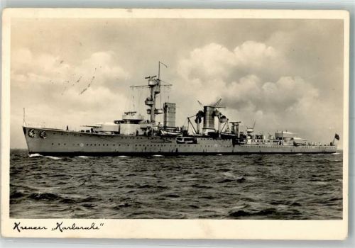 1940 Kreuzer Karlsruhe