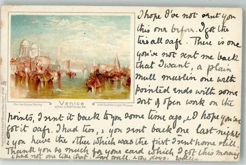 Venezia 1900 sign. Turner, J.M.W.