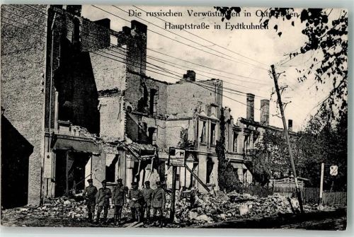 Eydtkuhnen 1914 Hauptstraße
