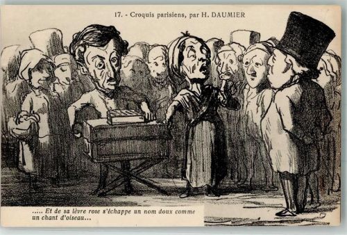 Paris Nr. 17 Croquis parisiens, par H. Daumier Politik