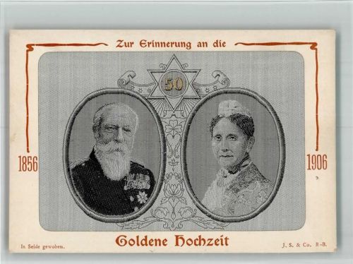 Großherzog Baden Goldene Hochzeit 1906