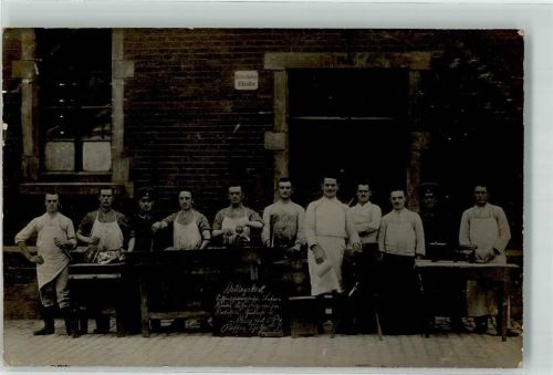 Metz 1912 Foto Kreidel L. Soldaten Küche Verpflegung Ort lt. Fotograf