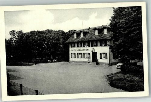 79576 W7858 Haltingen - Gasthaus zur Krone Oldtimer