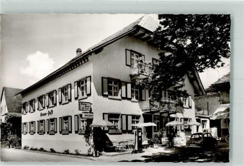 79263 W7809 Altsimonswald Foto AK Gasthaus Krone-Post