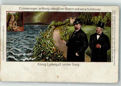 Berg Des Königs letzter Gang im Gewitter Craemer's Verlag Serie III No. 12