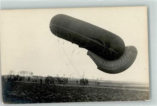 Militär WK I Fesselballon