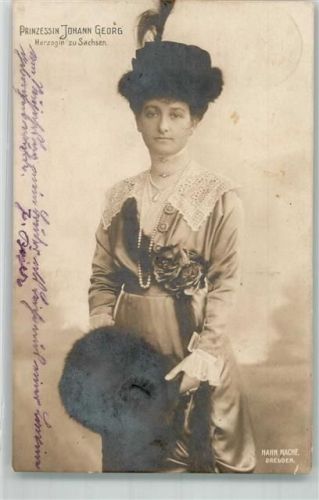 Prinzessin Johann Georg Fotoverlag Hahn Nachf. Dresden