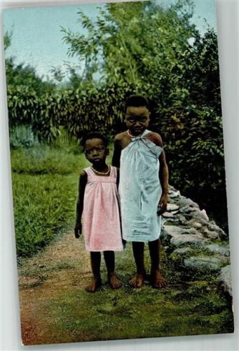 Bruder + Schwester am Kilimandjaro Serie Afrika III Nr. 3 Verlag Mission Leipzig