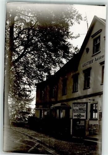 Lindau Hotel Gasthaus Auf dem Wall Ort handschriftlich
