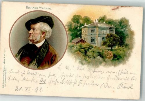 1898 Litho Artist Anstalt München Serie I