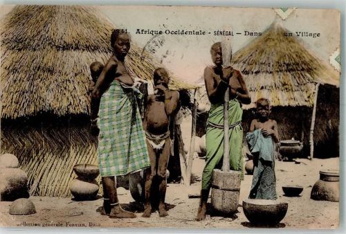 Dakar 1912 Tracht