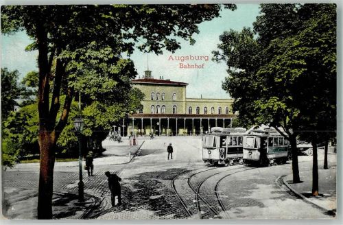 Augsburg Bahnhof Straßenbahn
