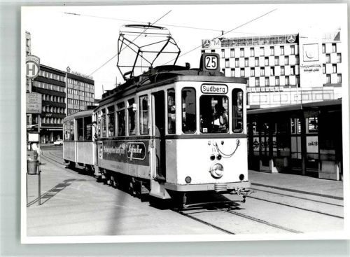 Elberfeld Straßenbahn Nr. 25 Sudberg 21.4.68 Ort handschriftlich
