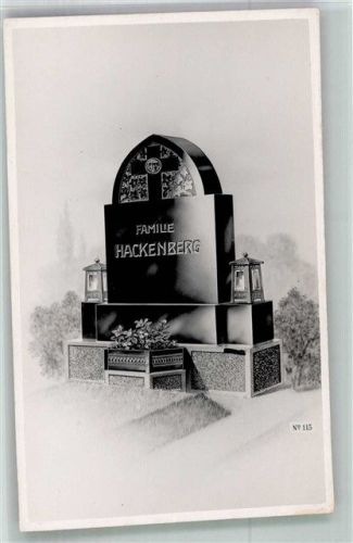 Nr. 115 Grabmal Familie Hackenberg Friedhof