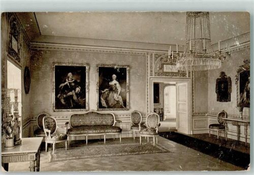 Dresden 1908 Kunst und Kultur unter sächs. Kurfürsten Zopfzimmer I Interieur