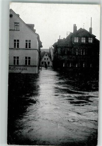 90402 W8500 Nürnberg - Am Sand mit Fischergasse Hochwasser Katastrphe 5.2.1909