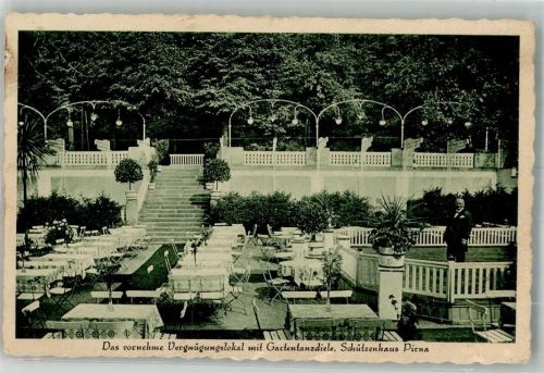 Pirna 1936 Gasthaus Schützenhaus