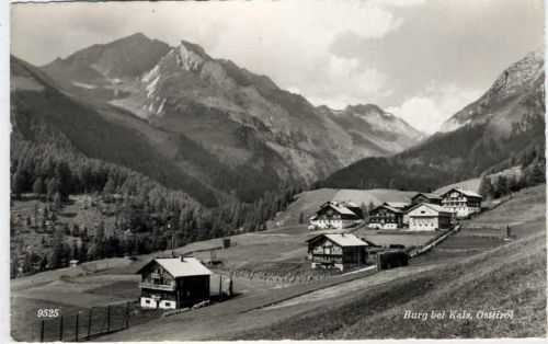 1955 Burg, Ansicht,Chizzali AKU1