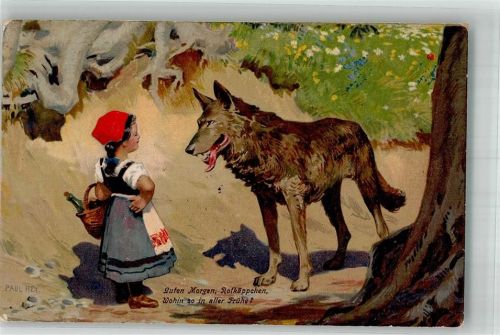 Meissner u. Buch Serie Märchen Rotkäppchen
