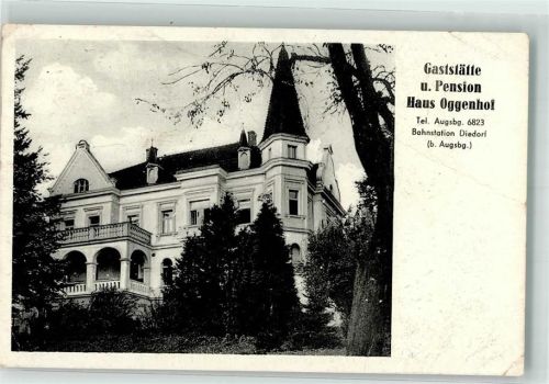 Oggenhof Gasthaus Pension Haus Oggenhof Landpost Vogelsang Notopfermarke