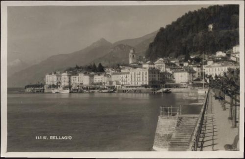 um 1929 Bellagio,Brunner & C. Como AKU1