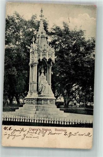 Bombay 1910 Denkmal Queen